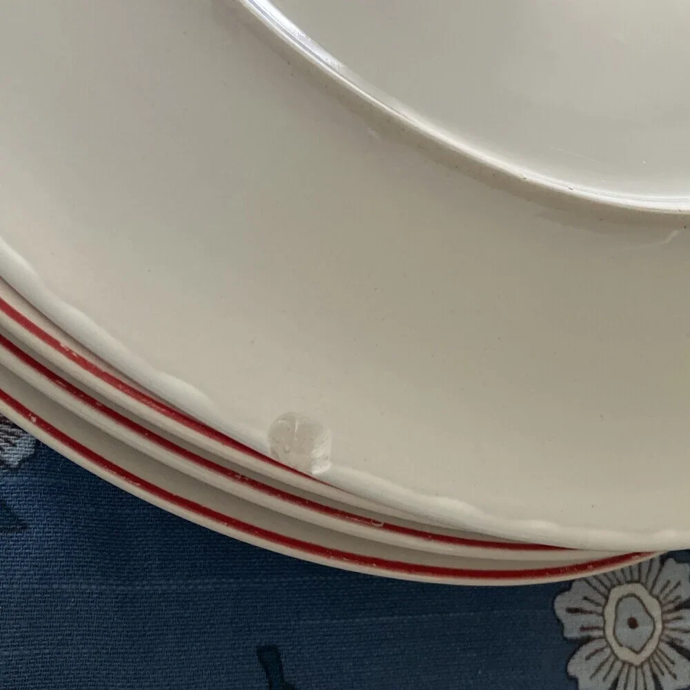 Coca-Cola Cafe Dinner Plates 4 Marketed By Gibson 2003 The Coca-Cola Company